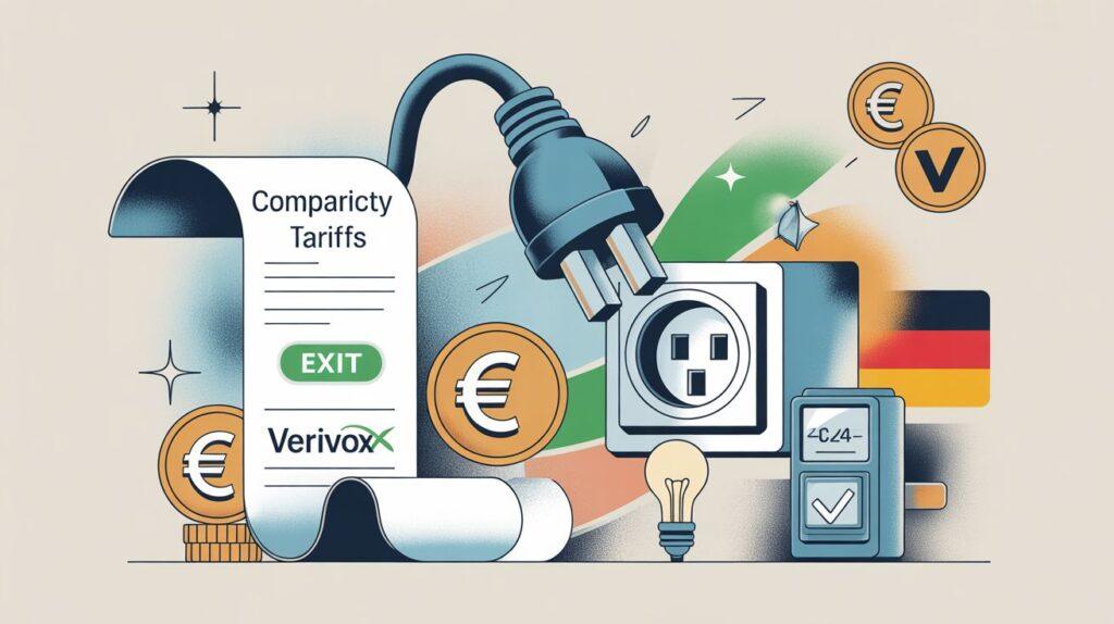 Сравнение Stromtarife онлайн Vergleichsportale Check24 Verivox компьютер калькулятор экономия